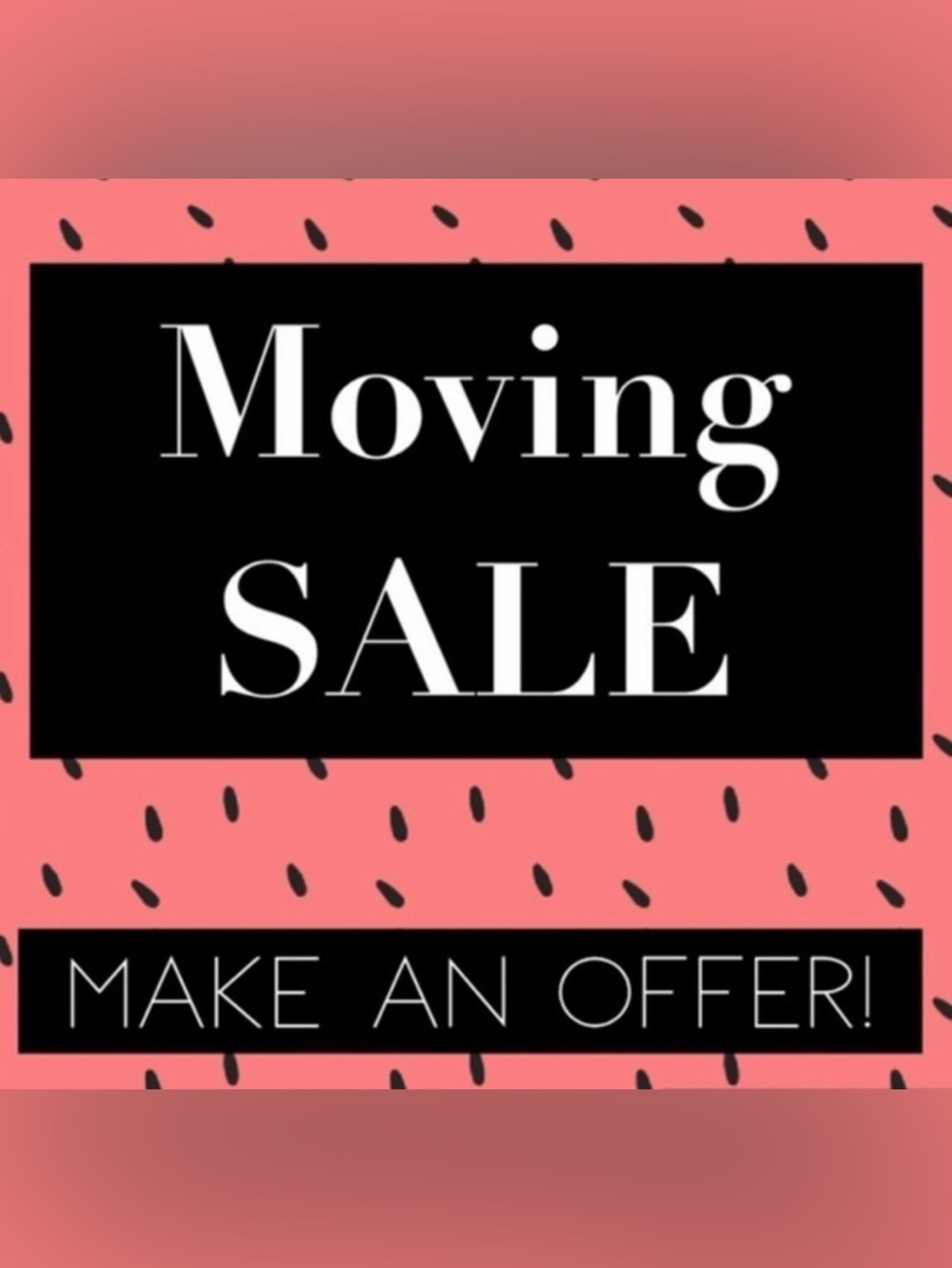 Moving SALE 20%+OFF 2 or More FREE GIFT 🎁w/Purchase !💖🌸📦🎉🎊